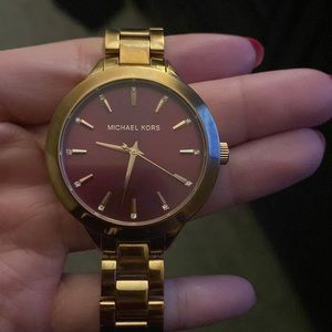 Mk gold watch